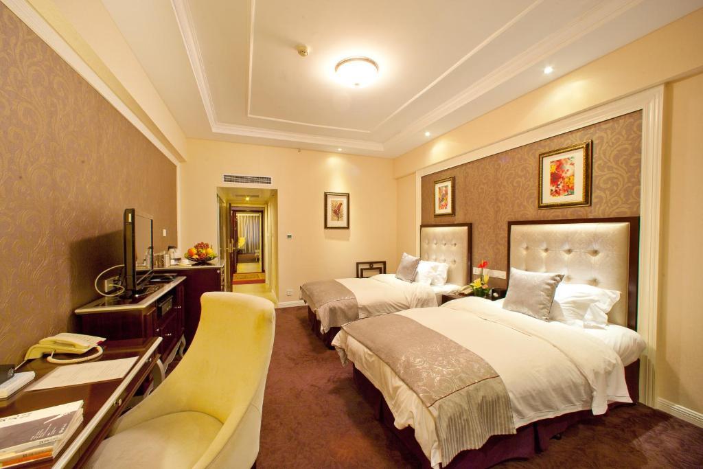 Grand Trustel Mandarin Garden Otel Nankin Oda fotoğraf